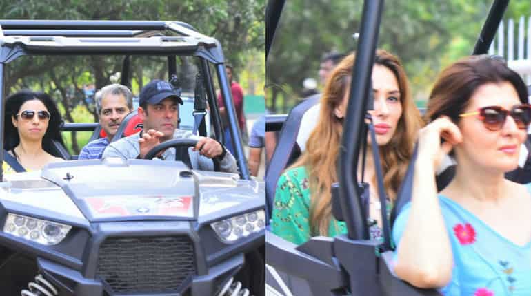 Salman Khan turns 52, takes friends and family on ATV ride; See pics Salman Khan turns 52, takes friends and family on ATV ride; See pics