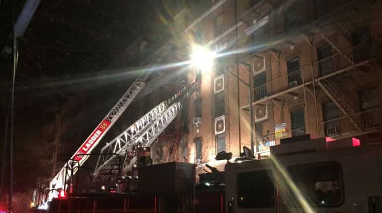 New York apartment fire kills 12, injures several others