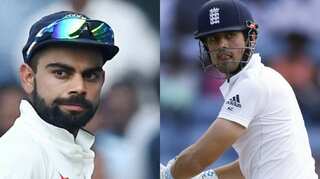 Virat Kohli remains 2nd in ICC Test rankings, Alastair Cook grabs 8th spot after double-ton