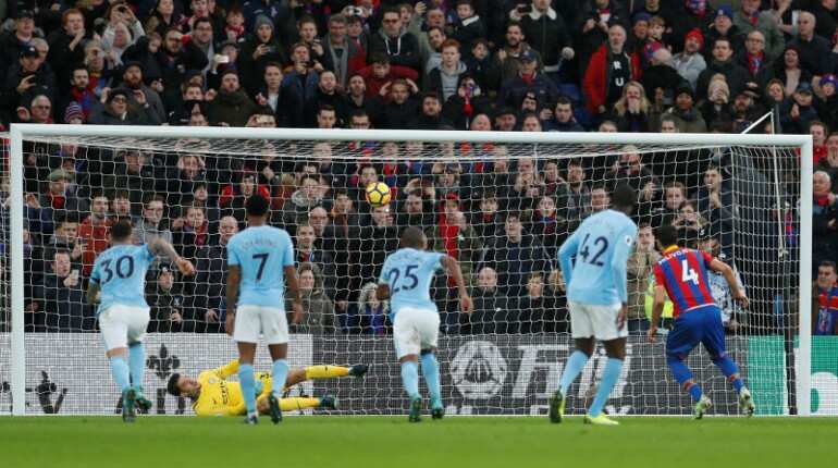 Football: Man City winning run ends in draw at Crystal Palace