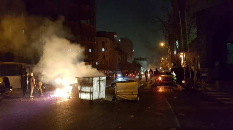 Ten people killed in Iran unrest on Sunday: State television
