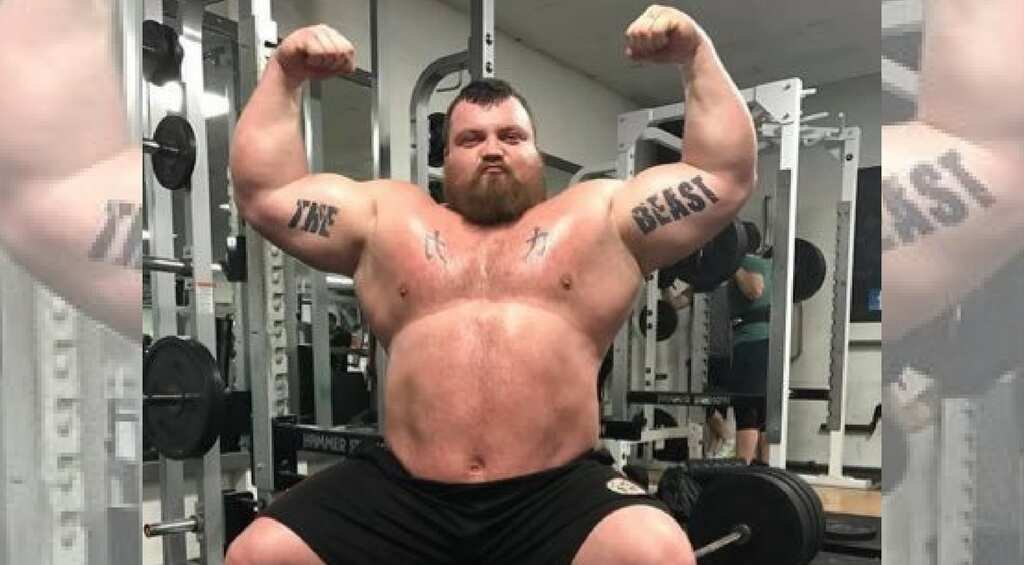 British man Eddie Hall cried after being crowned the world's strongest man