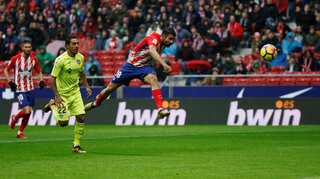 Football: Costa scores and sent off on Atletico return, Betis beat Sevilla