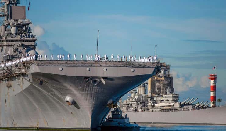 USS Wasp joins 7th fleet in Pacific USS Wasp joins 7th fleet in Pacific