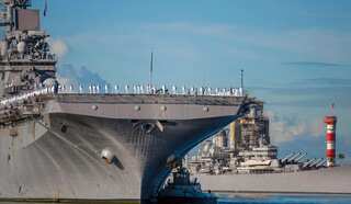 USS Wasp joins 7th fleet in Pacific