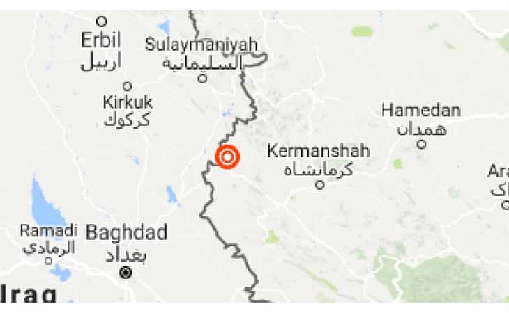 Earthquake of magnitude 5.6 hits western Iran