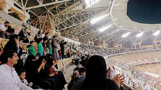 Saudi women score right to watch men's soccer in stadiums
