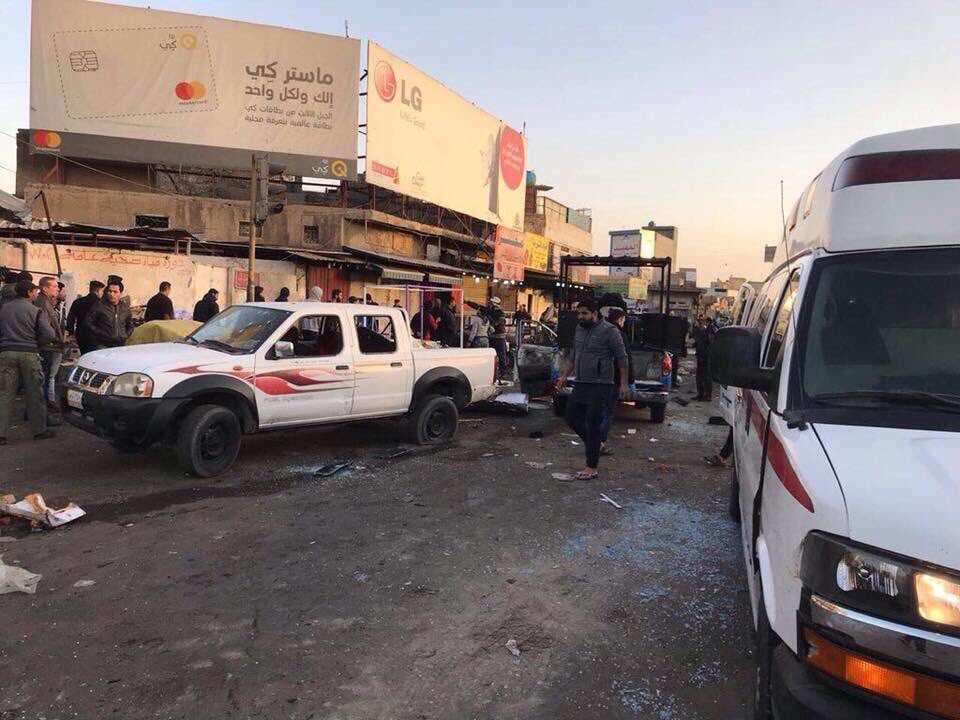 Baghdad suicide attack: 35 killed, several injured Baghdad suicide attack: 35 killed, several injured