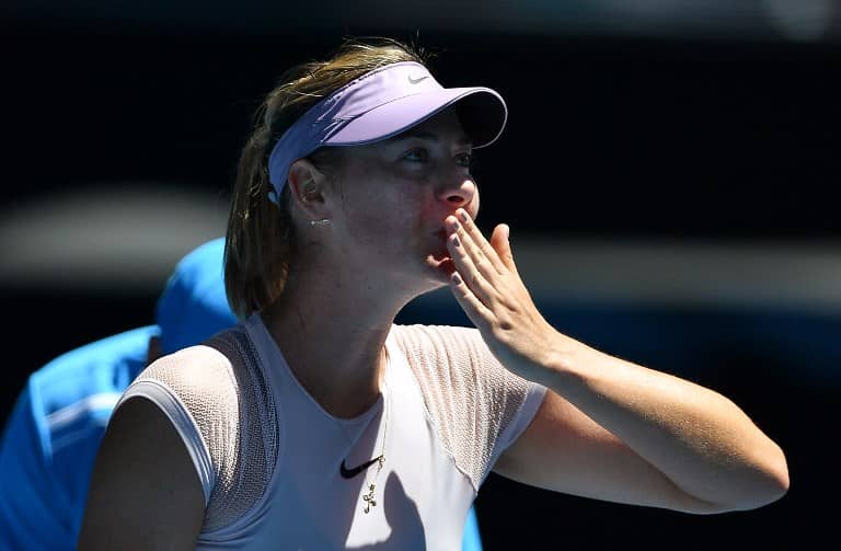 Australian Open: Sharapova enters second round after beating Tatjana Maria