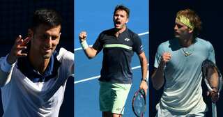Australian Open: Wawrinka, Zverev, Djokovic enter second round