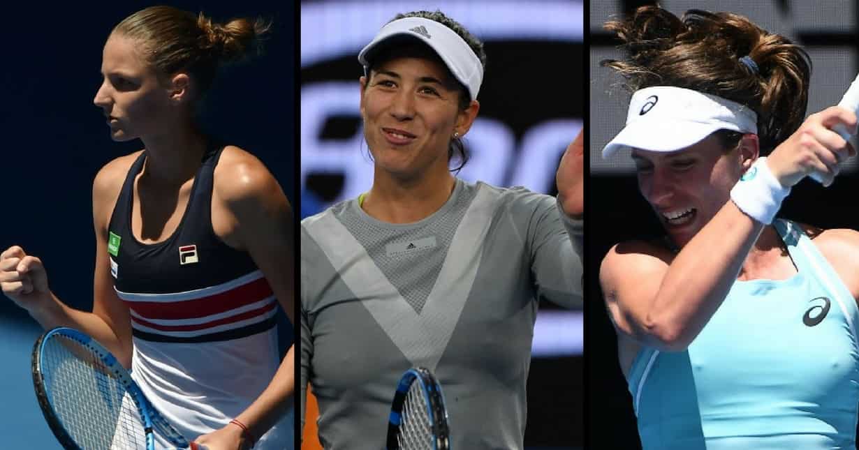 Australian Open: Pliskova, Muguruza, Konta enter second round