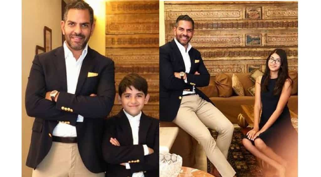 In Photos: Karisma Kapoor's children twinning with father Sunjay Kapur