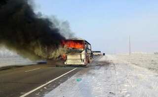 Bus fire kills 52 Uzbek citizens in Kazakhstan