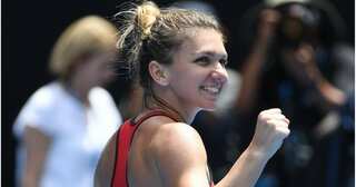 Australian Open: Simona survives epic rally, beats Lauren Davis 4-6, 6-4, 15-13