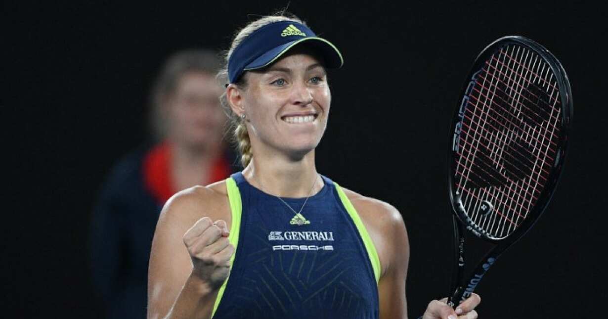 Australian Open: Angelique Kerber outplays Maria Sharapova to reach R16 Australian Open: Angelique Kerber outplays Maria Sharapova to reach R16