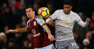 EPL: Anthony Martial strike gives United points at Turf Moor