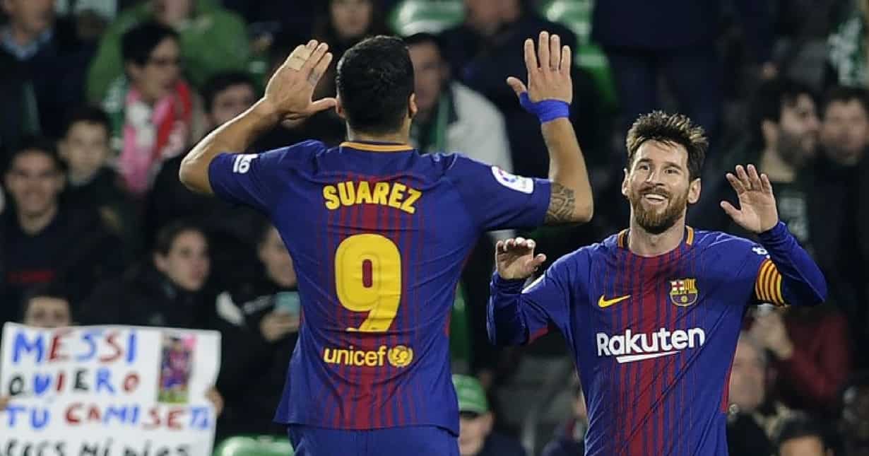 Messi and Suarez inspire FC Barcelona to sensational victory Messi and Suarez inspire FC Barcelona to sensational victory