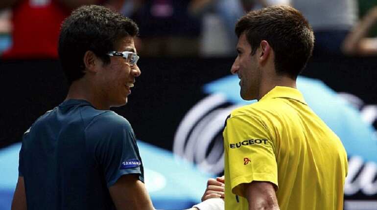Injured Novak Djokovic knocked out by Hyeon Chung in Australian Open