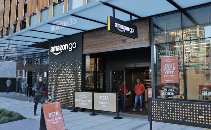 Amazon opens snazzy checkout-free supermarket to eliminate waiting lines