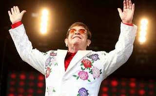 Elton John holds AIDS fundraiser for Kenya in southern France