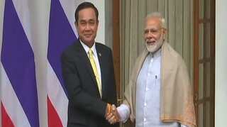 PM Modi meets Thailand Prime Minister Prayut Chan-o-cha