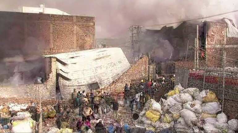 Fire at Delhi's Mundka mattress godown, no injuries