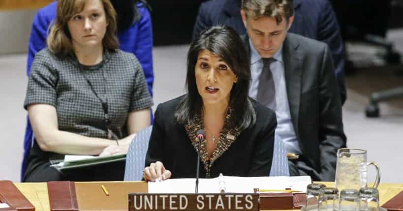 US will veto United Nations draft on protecting Palestinians: Nikki Haley US will veto United Nations draft on protecting Palestinians: Nikki Haley