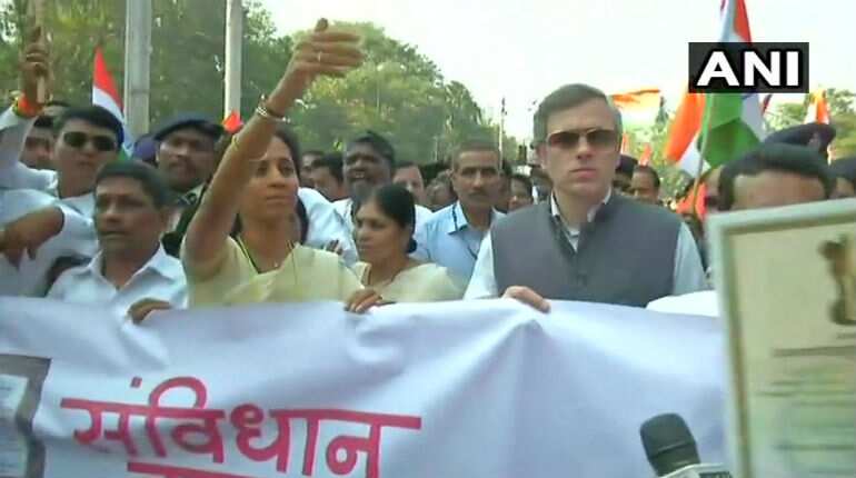 Opposition leaders march together in Mumbai, setting tone for 2019 polls