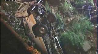 Maharashtra: 13 dead as minibus falls into river