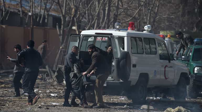 Kabul on high alert after ambulance bomb toll tops 100 Kabul on high alert after ambulance bomb toll tops 100