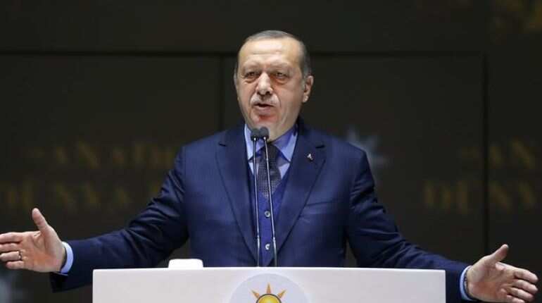 Erdogan arrives for controversial election rally in Bosnia
