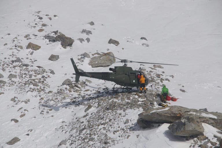 Rescuers save French climber trapped on Pakistan's 'killer mountain' Rescuers save French climber trapped on Pakistan's 'killer mountain'