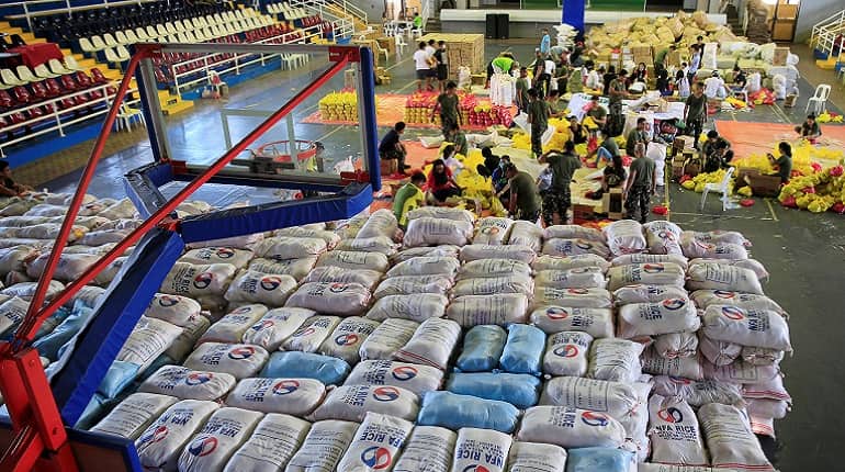 Relief goods