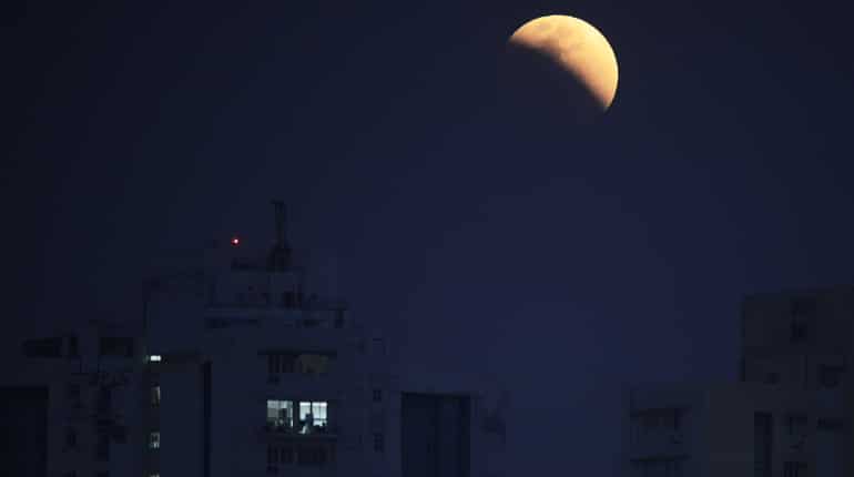 Super Blue Blood moon in Kolkata