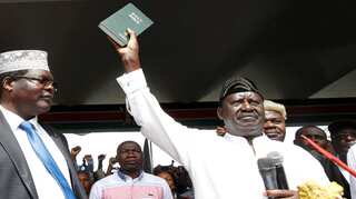 Kenyan TV stations to stay shut after covering opposition 'inauguration'