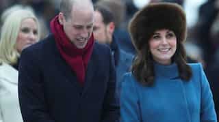 Prince William, Kate get warm welcome in chilly Norway
