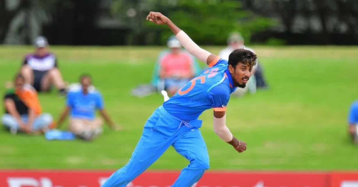 Ishan Porel struck twice