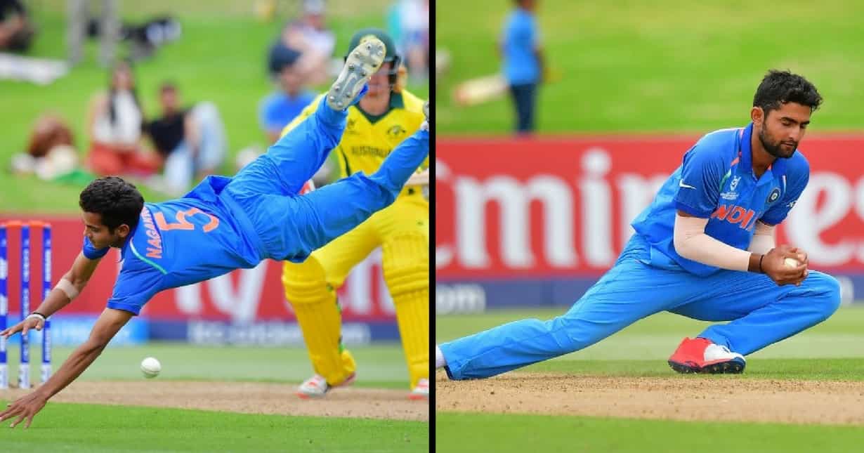Acrobatic fielding