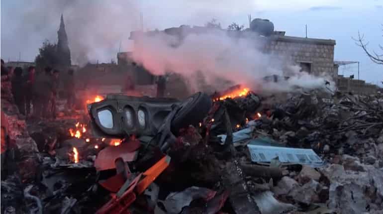 Russian jet shot down in Syria, pilot killed by militants