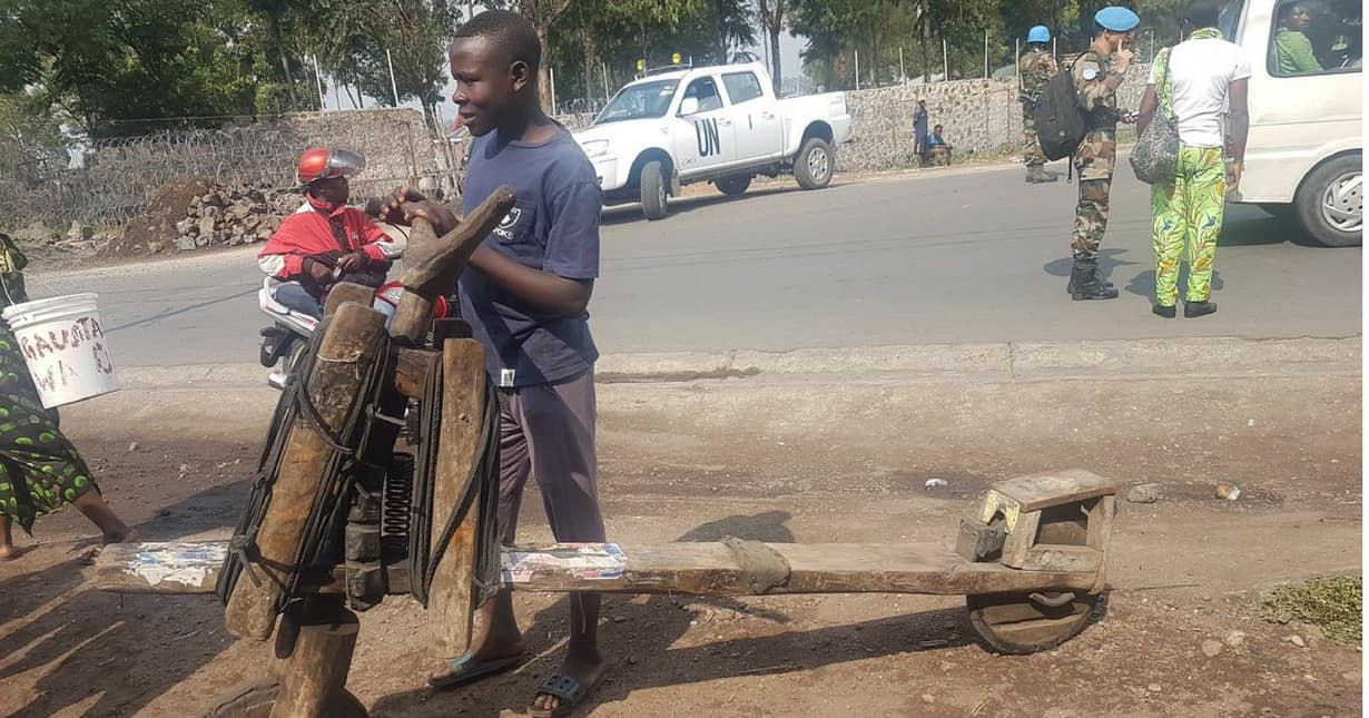 Wooden Cycle 'Chikru'