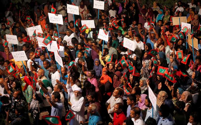 Maldives emergency: Special operations unit enter Supreme Court, arrest Chief Justice Abdullah Saeed Maldives emergency: Special operations unit enter Supreme Court, arrest Chief Justice Abdullah Saeed