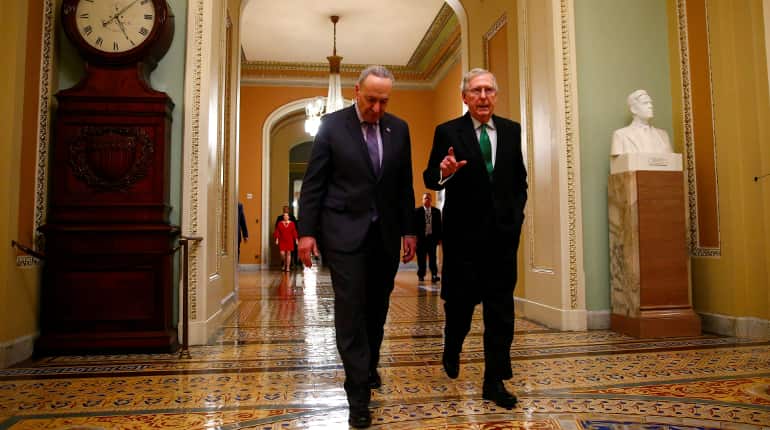 Coronavirus relief bill slows in US Senate, talks continue
