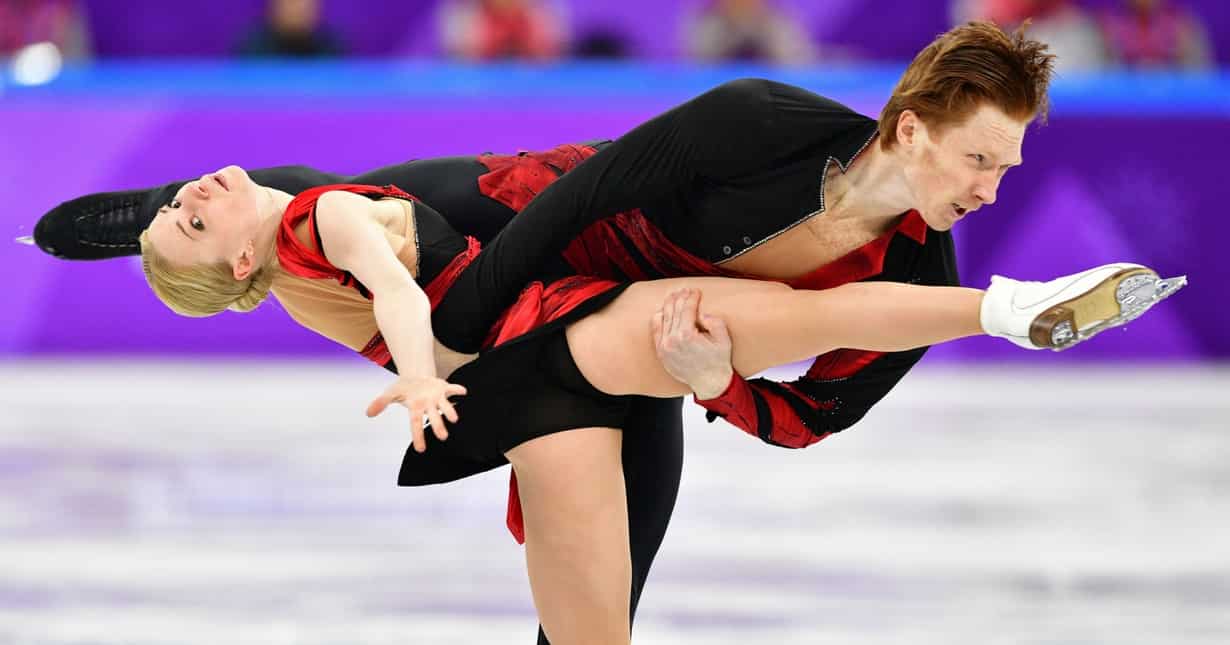 Russia's Evgenia Tarasova and Vladimir Morozov