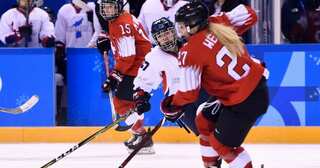 Switzerland trounces unified Korean ice hockey team