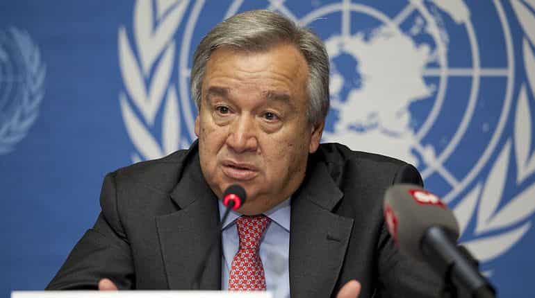 Key components of international arms control architecture collapsing: UN chief Guterres Key components of international arms control architecture collapsing: UN chief Guterres