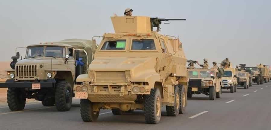 Egyptian forces hit militants in Sinai