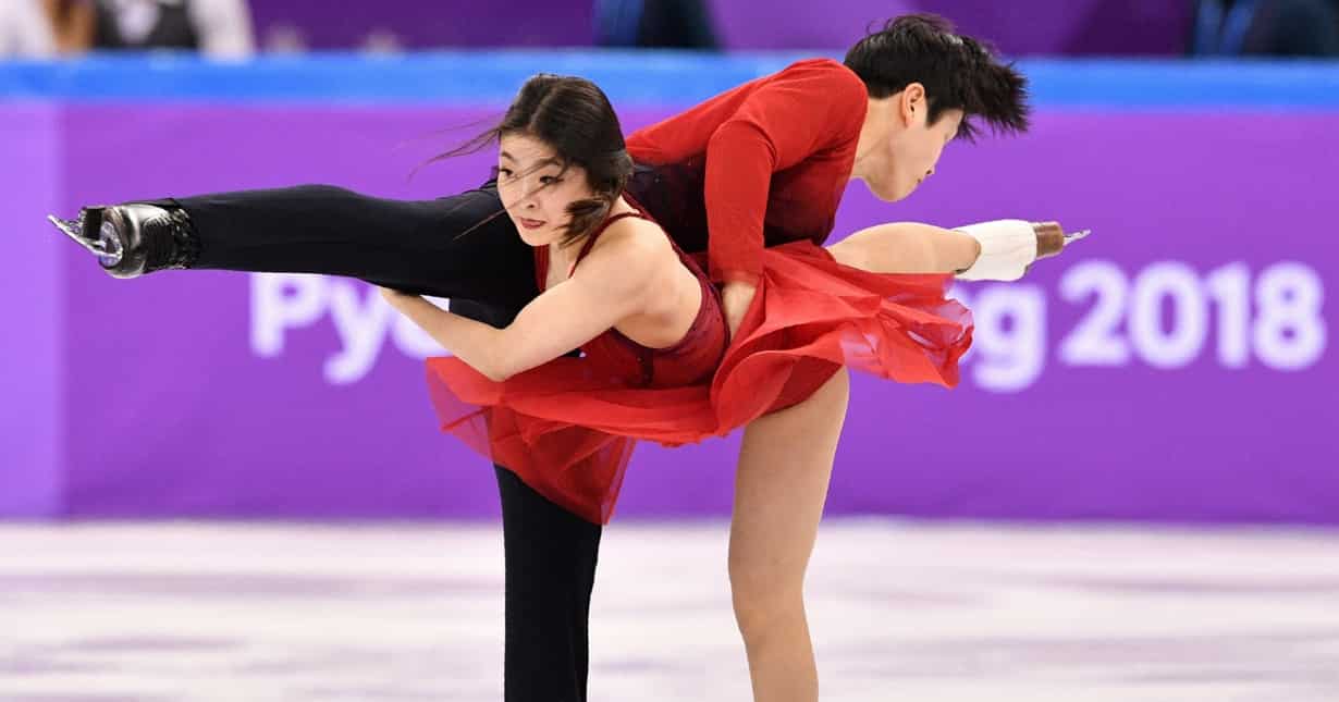 USA's Alex Shibutani and USA's Maia Shibutani