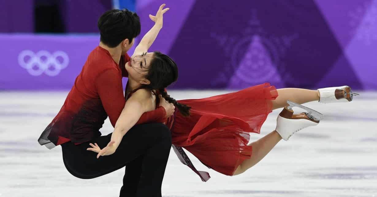 USA's Alex Shibutani and USA's Maia Shibutani