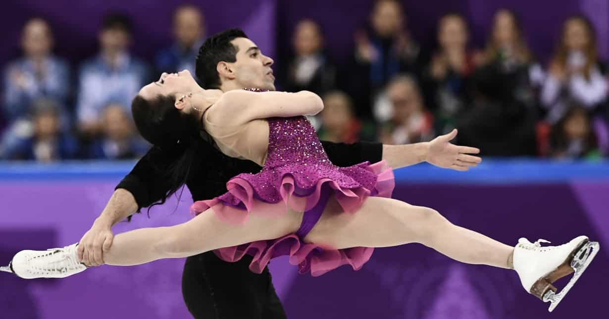 Italy's Anna Cappellini and Italy's Luca Lanotte