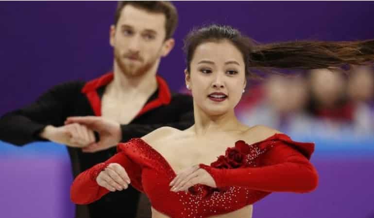 Pyeongchang 2018: South Korean figure skater suffers wardrobe malfunction on Olympic debut Pyeongchang 2018: South Korean figure skater suffers wardrobe malfunction on Olympic debut